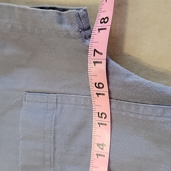 Madewell Size S Cap Sleeve Jumpsuit, color is Sunfaded Indigo, Exc. Used Cond. - Picture 9 of 16